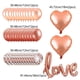 thumbnail image 4 of Cateissary Globos de novia de oro rosa para ser globos con letras de papel de aluminio decoraciones para fiesta de boda accesorios para despedida de Kits de decoración para fiestas Cateissary HA008178-00, 4 of 6