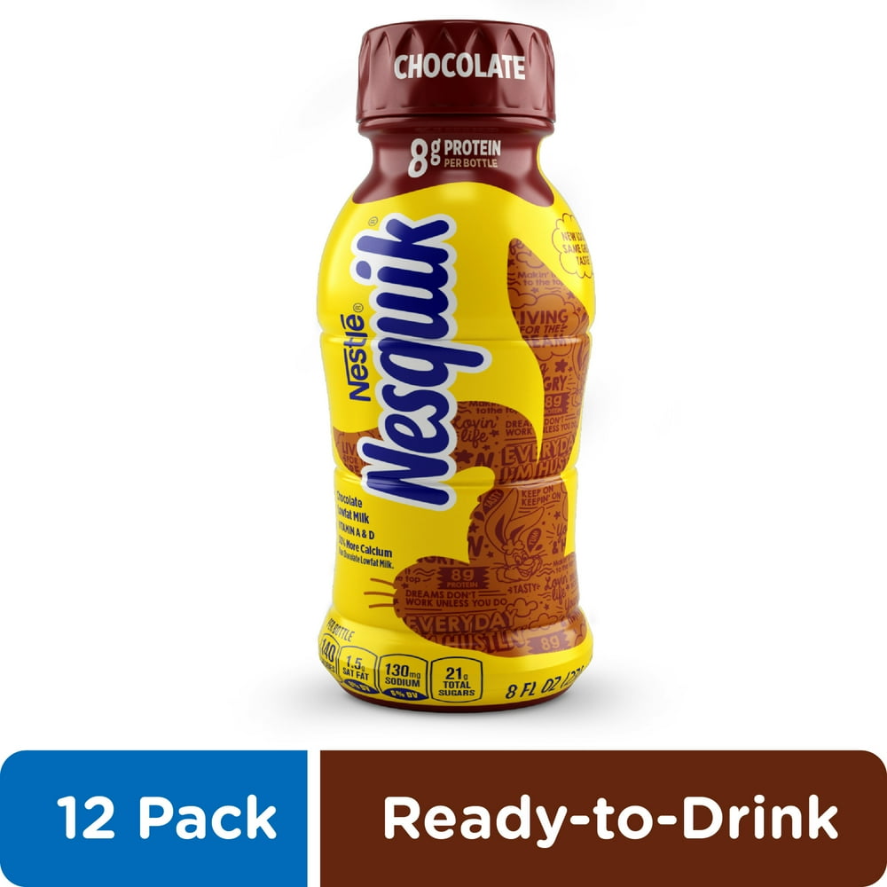 NESQUIK Chocolate Lowfat Milk