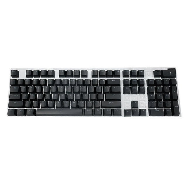 104pcs/set Key Cap Universal Ergonomic Abs High-end Backlit Keycap Or Mechanical Keyboard