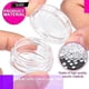 thumbnail image 3 of 100Pcs 3 Gram Plastic Cosmetic Containers,for Eye Shadow Nails Powder Jewelry Cosmetic Lip Balm Lip Gloss Cream Lotion and Creams Sample Make-up Stora, 3 of 5