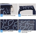 thumbnail image 5 of XYCCA Fashionable Picnic Lunch Thermal Bag Reusable School Storage Cool Box (Blue)-082603, 5 of 5