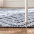 thumbnail image 5 of Nourison Versatile Indoor/Outdoor Denim Blue 7' x 10' Area Rug, (7x10), 5 of 11