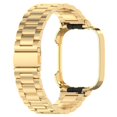 thumbnail image 2 of Dsscvnef Stylish Stainless Steel Integrated Metal Strap with Triple Bead Design for Watch 3, 2 of 6