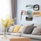 thumbnail image 2 of Wall-mounted plastic flower pot, environmentally friendly and durable, blue, 30 cm x 15 cm x 6 cm, 2 of 5