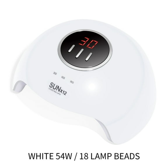 Xihbxyly dia del primer ministro Bombilla LED 54 W, gel de gelatina para ti, máquina decoración de uñas