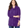 thumbnail image 6 of Woman Within Plus Size Chenille Cowlneck Sweater, 6 of 6