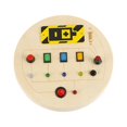 thumbnail image 3 of Tablero ocupado Montessori Baoblaze Tablero ocupado Juguete educativo electrónico Habilidad práctica Habilidades básicas para la vida Juguete sensorial, 3 of 8