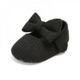 thumbnail image 3 of Xinhuaya Baby Bow Sneakers Soft Soled Toddler Bow Prewalkers Soft Moccs First Walker Shoes, 3 of 6