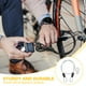 thumbnail image 4 of Cable de Seguridad Uxcell, Cable de Alambre de Acero Inoxidable Trenzado Recubierto de Seguridad con Doble Lazo para Equipaje de Viaje Candado de Bicicleta Transparente 2 ft x 3/16"(4mm), 4 of 7