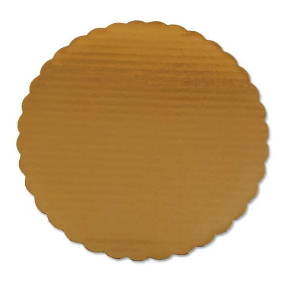 Southern Champion Tray Gold Cake Circles 10" Paper 200/Carton SCH1615