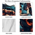 thumbnail image 4 of luoweisi Men's Beach Shorts Quick Dry Swim Trunks with Mesh Lining Monkey M, 4 of 5