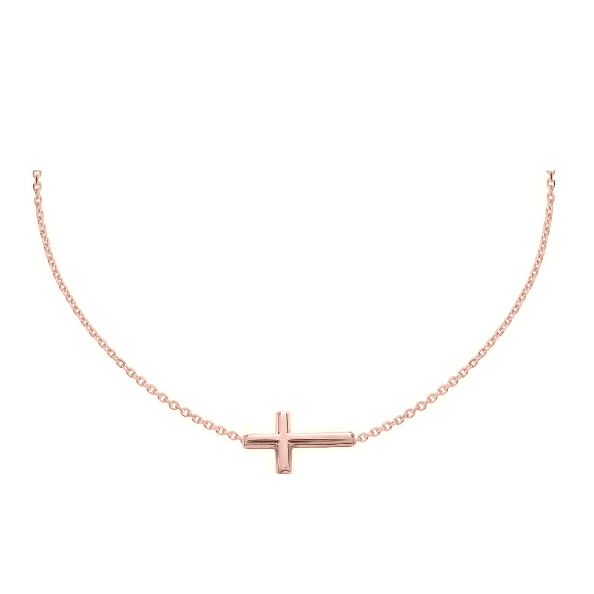 American Set Co 14k Yellow Gold Religious Praying Hand with Cross Pendant Charm