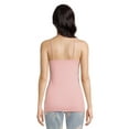 thumbnail image 3 of No Boundaries Juniors Shelf Bra Camisole, 3 of 5