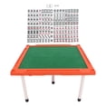 thumbnail image 3 of Mini Mahjong portátil Ticfox de plástico mesa desmontable para viajes, 3 of 14