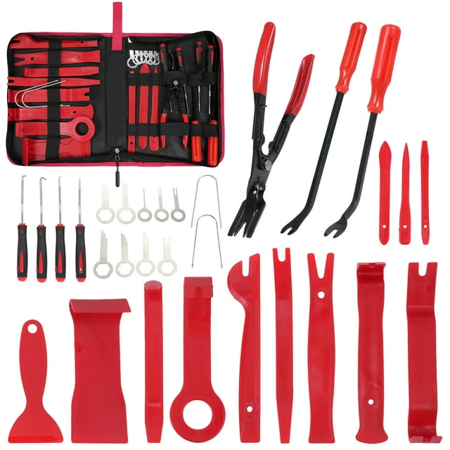 Zootealy Car Interior Trim Removal Kit Set for Car Audio System Disassembly, Dashboard Trim Panel Tool Kit for Car Stereo Installation (Minimum Order: 20 Sets)