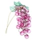 thumbnail image 3 of GOOHOCHY Adorno decorativo de uva con cuentas acrílicas, simulación de decoración de racimo de uvas con cuentas, 3 of 8