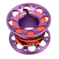 thumbnail image 1 of Aluminum Fishing Line Reel, Diving Spool, Diving Reel, Aluminum Marker Line Deployment with Stainless Steel Double Hook for Outdoor Boating Marine Operations, 1 of 7