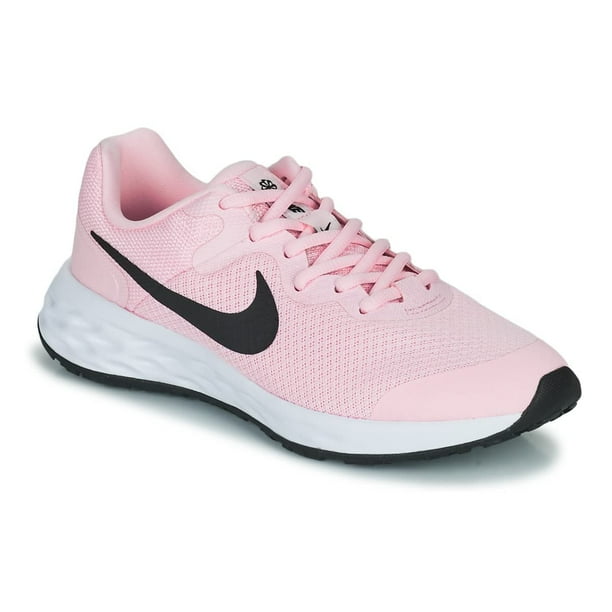 Pink nike foam shoes discount