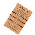 thumbnail image 1 of Hollow Heart 3Pcs Fashionable Women Christmas Gift Adjustable, 1 of 3