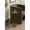 Walnut Brown, variant on Kate and Laurel Alezar Modern Mango Wood Drink Table, 9 x 9 x 22, Black, Transitional Round Pedestal Table with Wavy Edge for Plant Stand Indoors or Dorm Room Decor