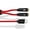 Red, variant on Type C to 3.5mm Headsets Sound Adapter with Microphones Function, Clear Sound Experience