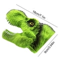 thumbnail image 3 of Marioneta de mano con cabeza de dinosaurio de goma blanda para niños de más de 3 años, 3 of 5