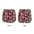 thumbnail image 6 of Goofa Lilies Flowers Printed Women 2 in 1 Running Shorts,Quick Dry Athletic Workout Shorts,High Waisted Athletic Shorts with Liner Pockets-Small, 6 of 9