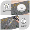 thumbnail image 5 of Kitchen Mats for Floor Set of 3, Gray Flower Design Non-Slip Kitchen Anti Fatigue Rugs Washable, 17"x47"+17"x30"+17"x59", 5 of 7