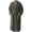 Dark Green, variant on Men's Shawl Collar Robe Striped Winter Coral Velvet Robe Warm and Thick with Velvet Bathrobe Belted Bathrobe Black XL