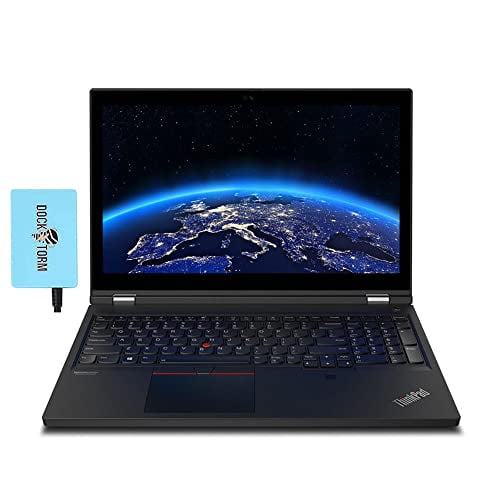 Lenovo ThinkPad P15 Workstation Laptop (Intel Xeon W-10855M 6-Core, 128GB RAM, 1TB SSD, Quadro RTX 5000 Max-Q, 15.6" Touch 4K Ultra HD (3840x2160), Fingerprint, WiFi, Win 10 Pro) with Hub