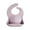 Lotus pink, variant on Zcintert Silicone Baby Bibs BPA Free Waterproof Adjustable Feeding Bib for 6 Months-6 Years