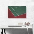 thumbnail image 2 of ARTCANVAS Tennis Court Home decor Canvas Art Print - Size: 26" x 18" (1.50" Deep), 2 of 9