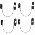 thumbnail image 1 of 4-Pack Window Restrictor Locks for Baby Safety, Secure Window and Door Locking Mechanism, 1 of 4