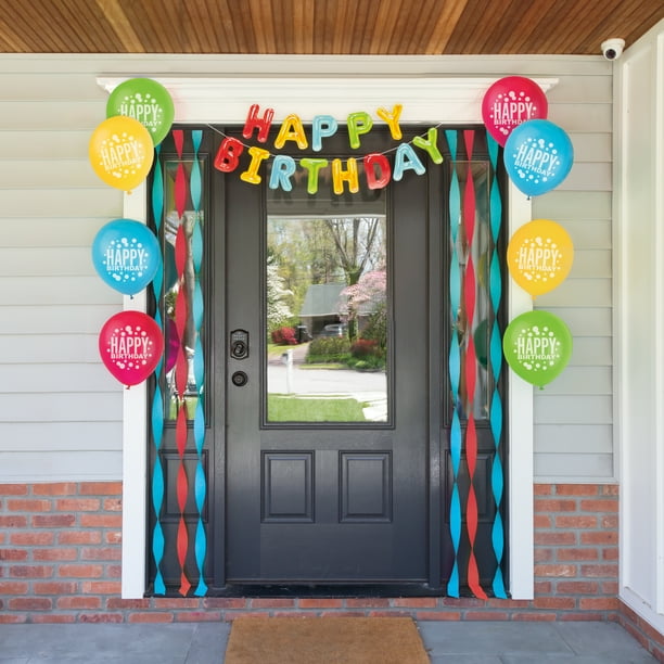 "Happy Birthday" Virtual Birthday Party Decorating Kit