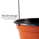 thumbnail image 4 of 5pcs Plastic Hanging Basket Hooks Hanging Planter Holder Flower Pot Hangers for Outside, 4 of 4