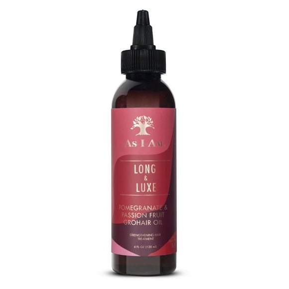 As I Am Long & Luxe Huile de GroHair Grenade et Passion