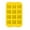Yellow, variant on Huayishang Silicone Molds 12-In-1 Porous Silicone Cake Mold Silicone Mousse Mold 1Pc Yellow Square, Kitchen Essentials Clearance Sale Yellow