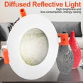 thumbnail image 1 of 8W Diffused Reflective LED Light Lamp Golden, 1 of 5