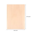 thumbnail image 2 of UPGRATOR 4Pcs Blank Wood Pieces Rectangular Wood Color For Carving Artists, 2 of 8