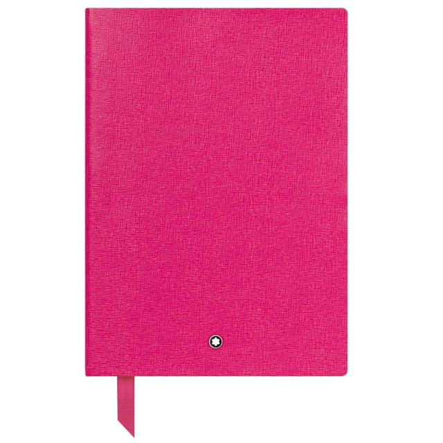 Cuaderno Montblanc 116520 Rosa A5 con líneas y encuadernación en cuero