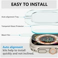 thumbnail image 6 of Tempered Easy Install Kit HD Screen Protector With Alignment Tool Protective Film Tempered Glass Film 1PC, 6 of 8