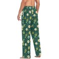 thumbnail image 6 of Christmas Santa Claus Tree Pajama Pants Mens Lounge Pants Straight-Fit Men Pajama Bottoms with Drawstring Pockets, 6 of 7