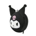 thumbnail image 3 of Kuromi Convertible Neck Pillow With Eye Mask & 3D Ears, 3 of 7