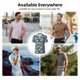 thumbnail image 5 of Fotbe Underwater Creature Camiseta Polo de Golf para Hombre con Estampado – Camisa Deportiva Transpirable con Cuello Abotonado-Medium, 5 of 6
