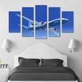 thumbnail image 3 of Cuadro Decorativo Avión Boeing 737 Max Juego De 5 Piezas 150x80cm Ideal Para Oficina Sala Estudio Decoración Moderna, 3 of 5