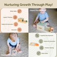 thumbnail image 3 of Montessori Toys Jackie & Vancie para niños de 1 año con juego 6 en 1, 3 of 8