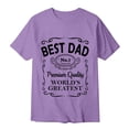 thumbnail image 4 of CONZONE Mens Fathers Day Tshirts Short Sleeve T-Shirts for Men Crew Neck Letter Graphic Casual Summer Tee Tops, 4 of 4