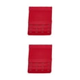 thumbnail image 4 of Langgg Extension Strap Bra Extenders 3 Rows 4 Hook Elastic Lingerie Intimates wine red 2Set, 4 of 6