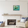 thumbnail image 3 of Stupell Industries Turtle & Abstract Rays Animals & Insects Painting Gray Floater Framed Canvas Art Print Wall Art, 21 x 17, 3 of 10