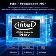 thumbnail image 4 of Mini PC GMKtec GMK G5 NUCBOX Sistema Intel N97 Ventana 11Pro DDR5 4800MHz WIFI 5 BT 5.0 Mini PC GMKtec, 4 of 4